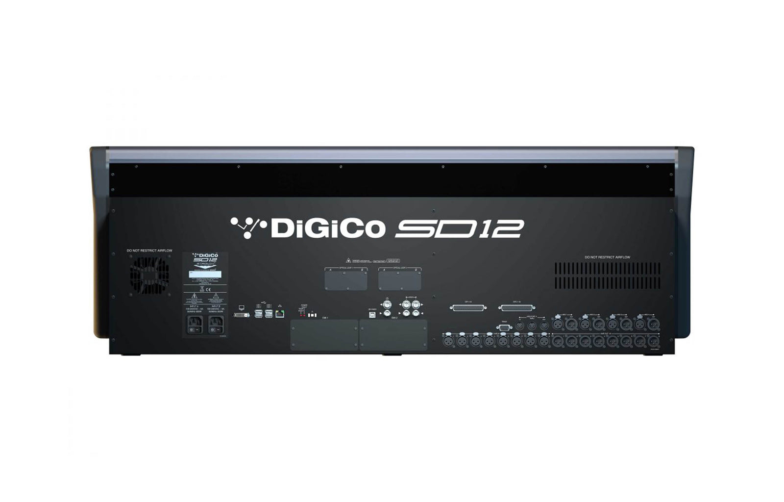 DiGiCo X-SD12-96-WS Digital Mixing Console with Waves SoundGrid - MADI Only