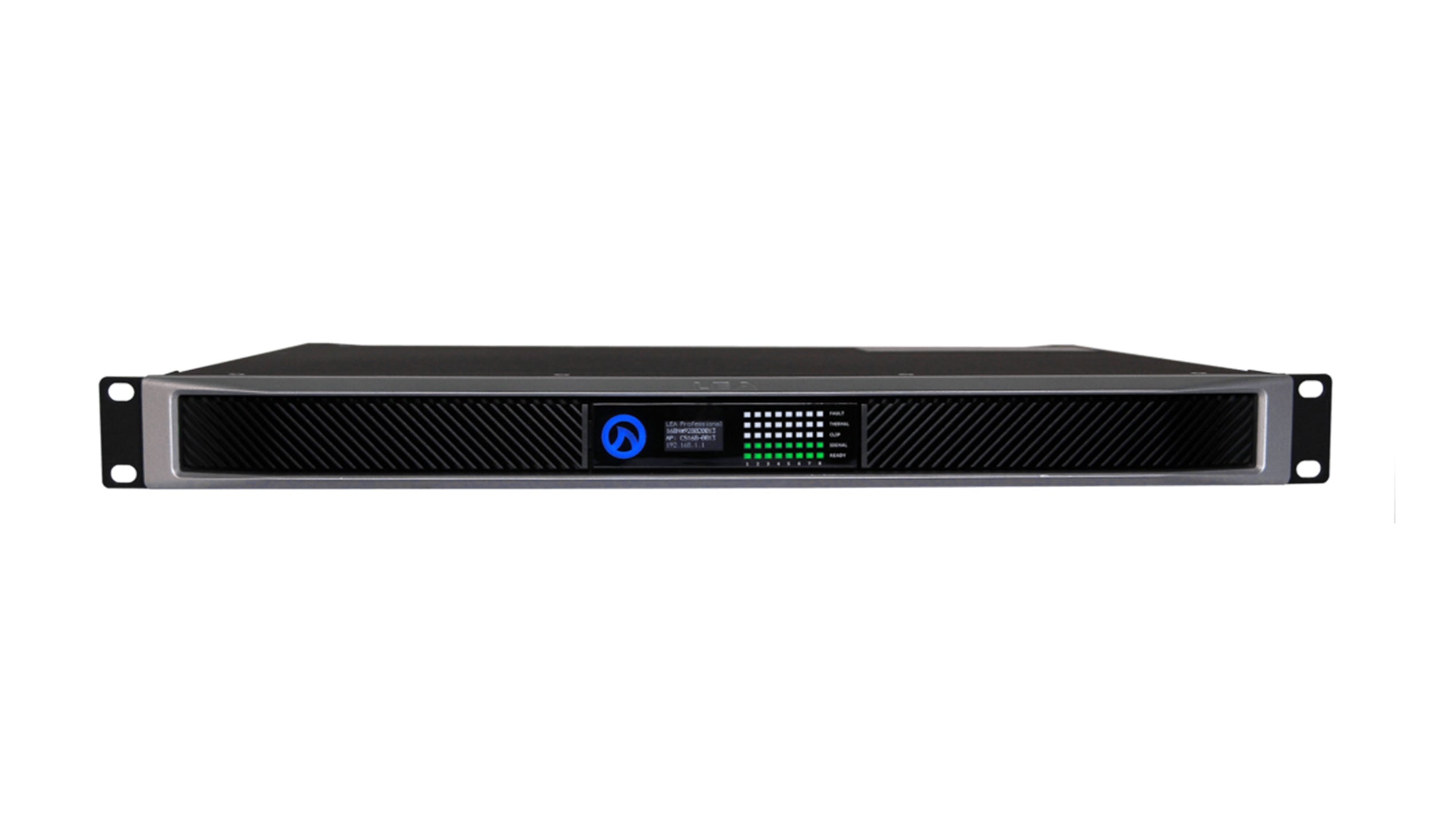 LEA Professional CS168 8-Channel Connect Series Power Amplifier with DSP and 160 watts per Channel