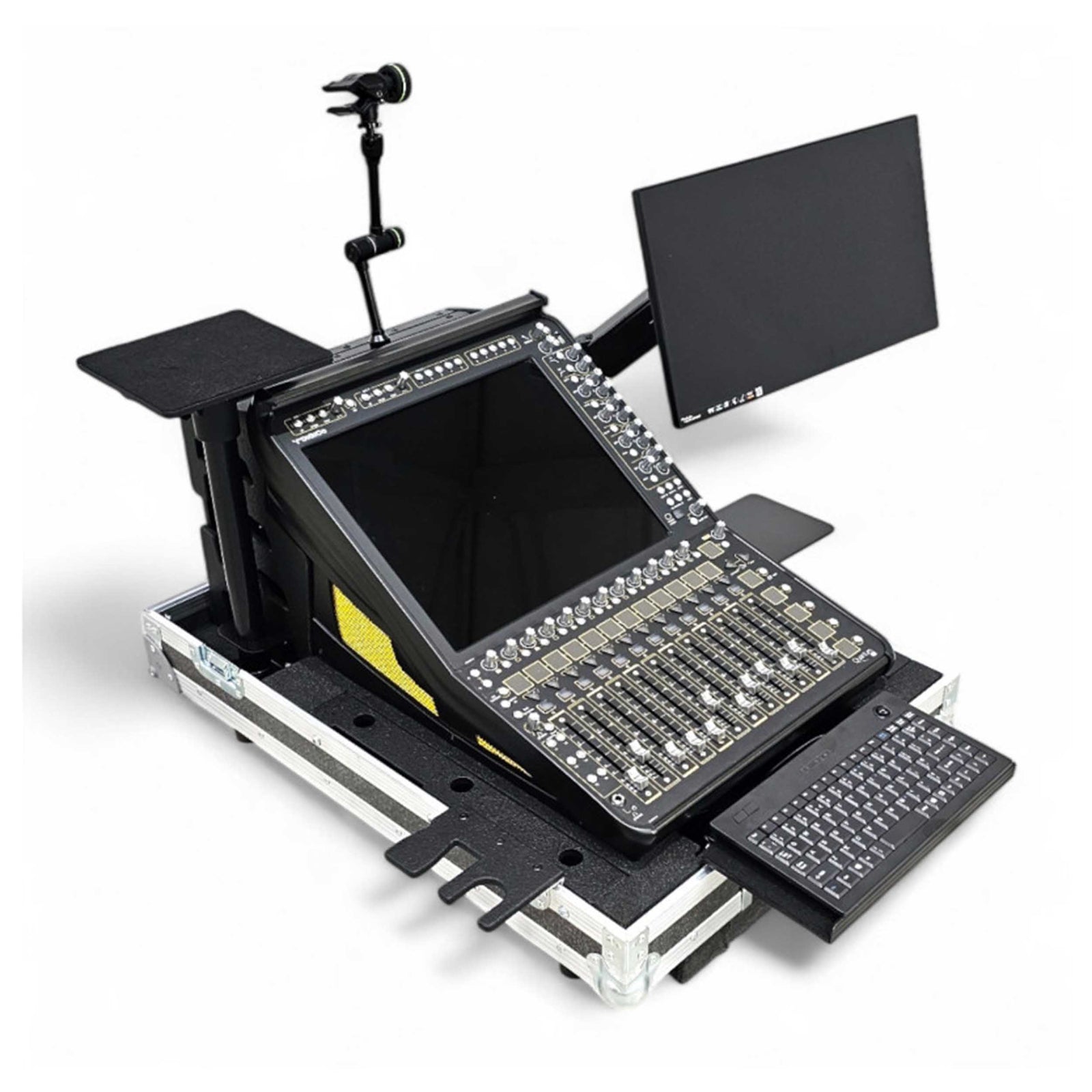 DiGiCo FC-Q112-SKB Flight Case with Pullout Keyboard on Casters for Q112 Console