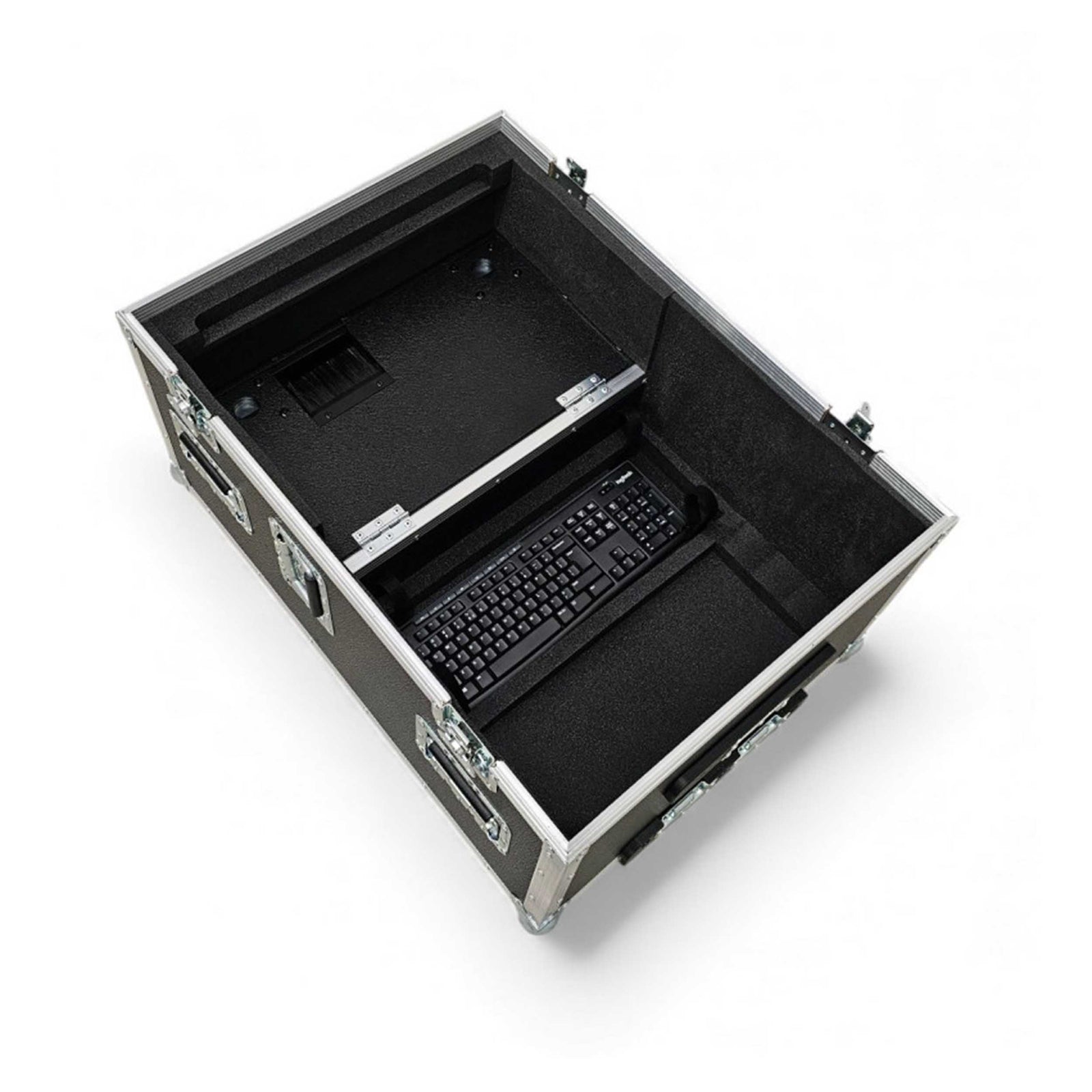 DiGiCo FC-Q112-SKB Flight Case with Pullout Keyboard on Casters for Q112 Console