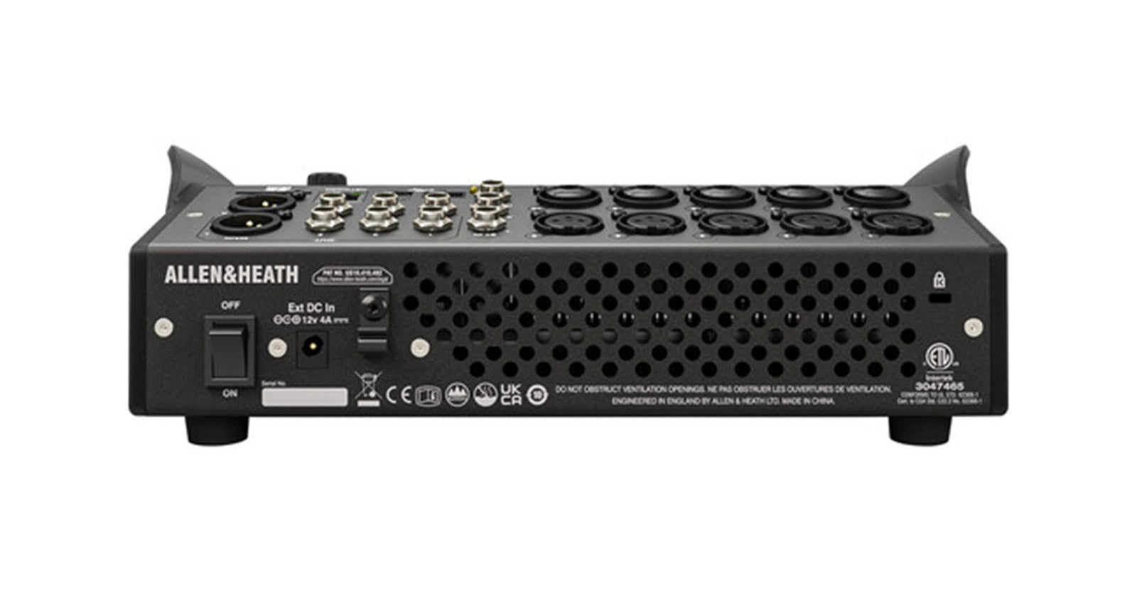 Allen & Heath AH-AM12199  Compact 12-Channel Digital Mixer with Touchscreen