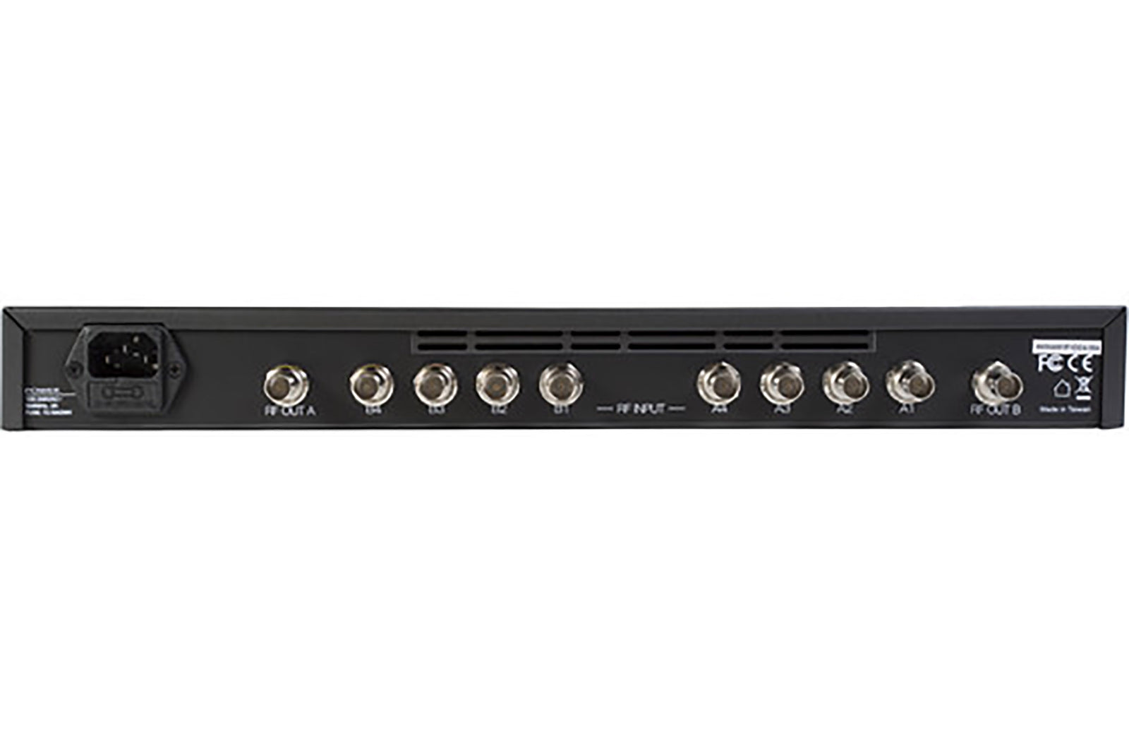 RF Venue 4-Zone Antenna Combiner for Wireless Microphone Receivers