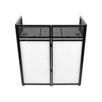 Gator GFW-DJFACADE Collapsible DJ Facade with Black and White Scrims and Carry Bag