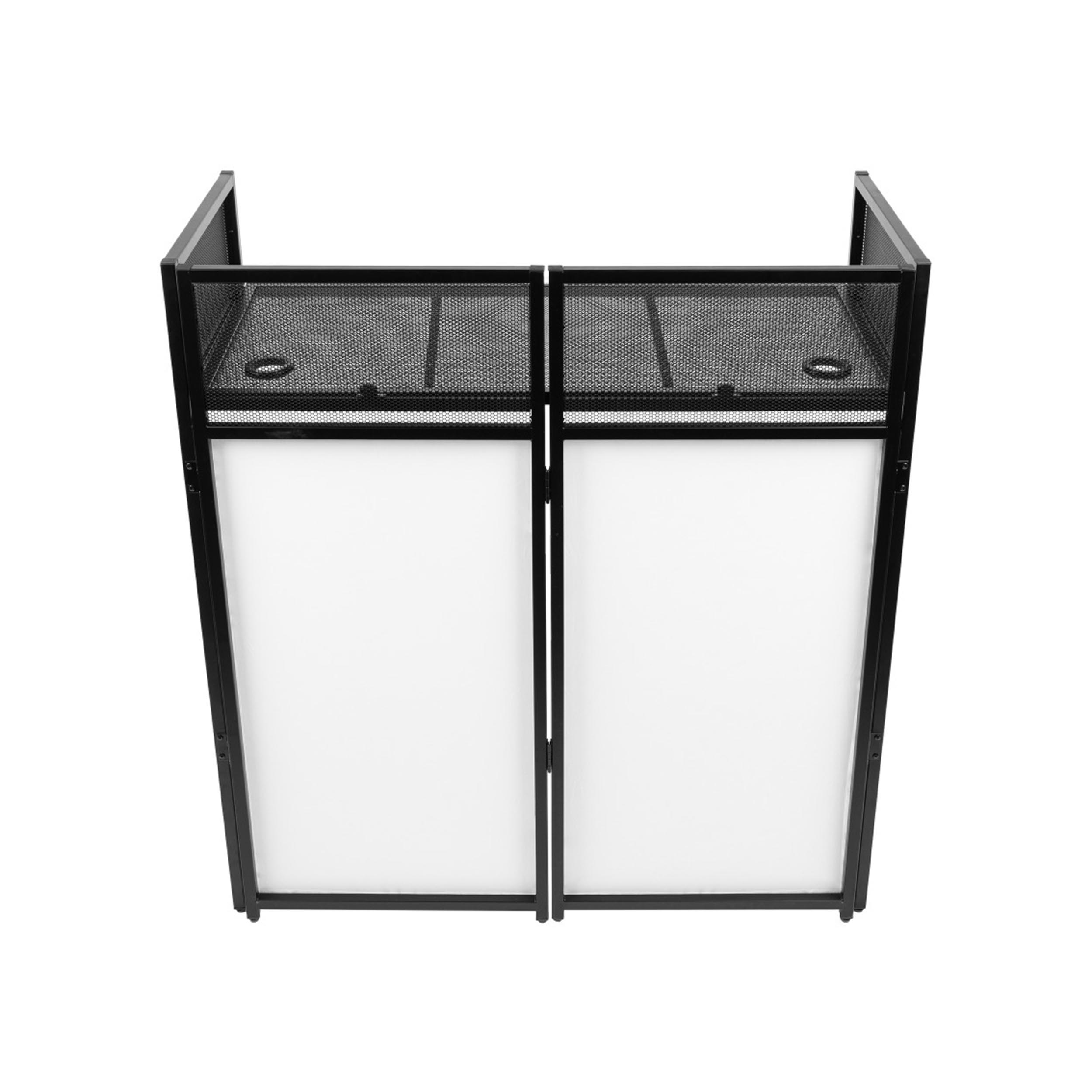 Gator GFW-DJFACADE Collapsible DJ Facade with Black and White Scrims and Carry Bag
