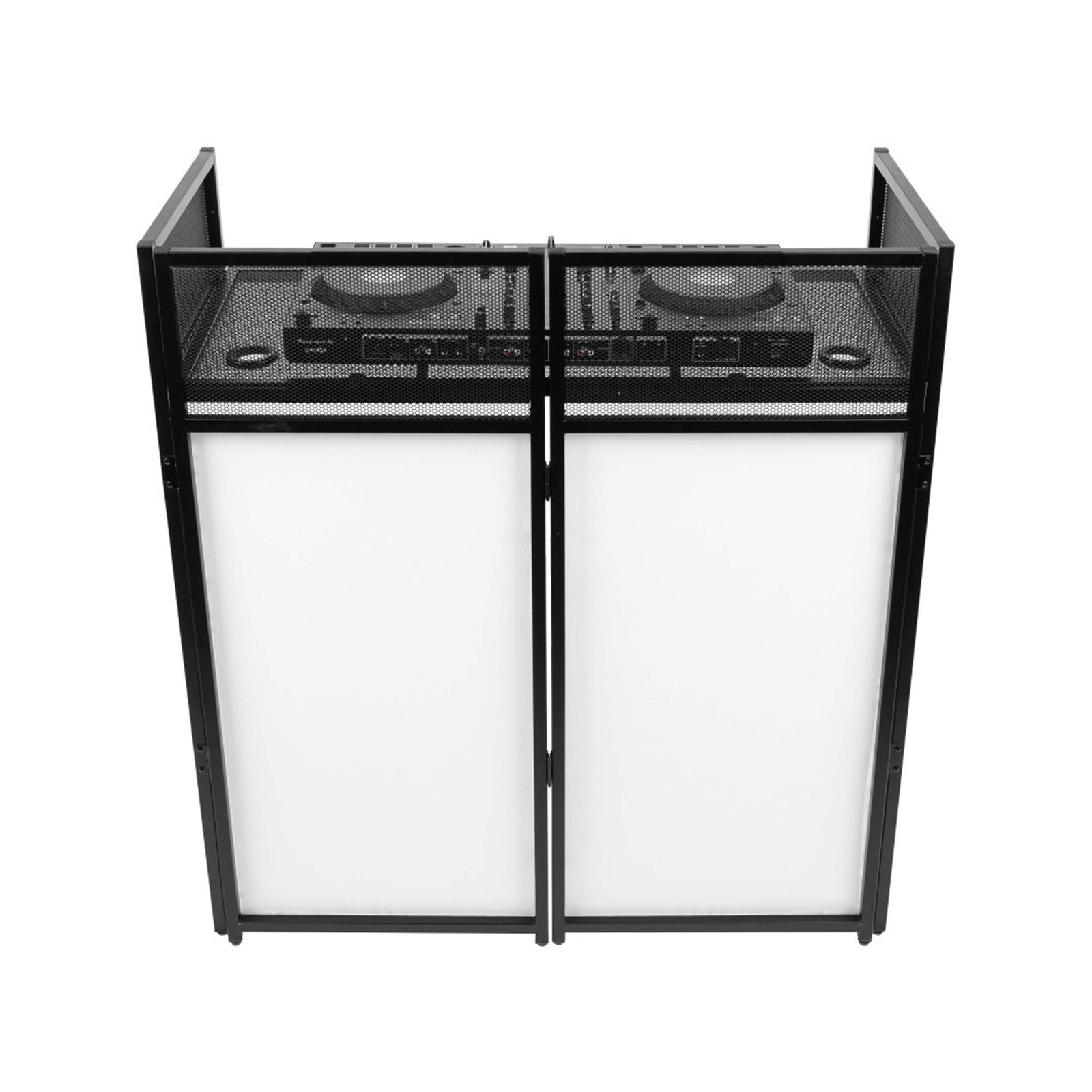 Gator GFW-DJFACADE Collapsible DJ Facade with Black and White Scrims and Carry Bag