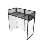 Gator GFW-DJFACADE Collapsible DJ Facade with Black and White Scrims and Carry Bag