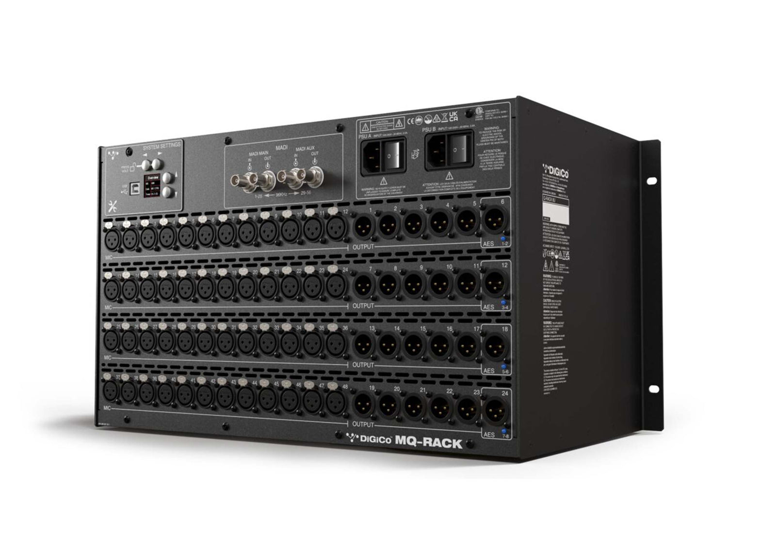 DiGiCo X-Q112-MQ Digital Mixing Console with MQ software Package - MADI Only