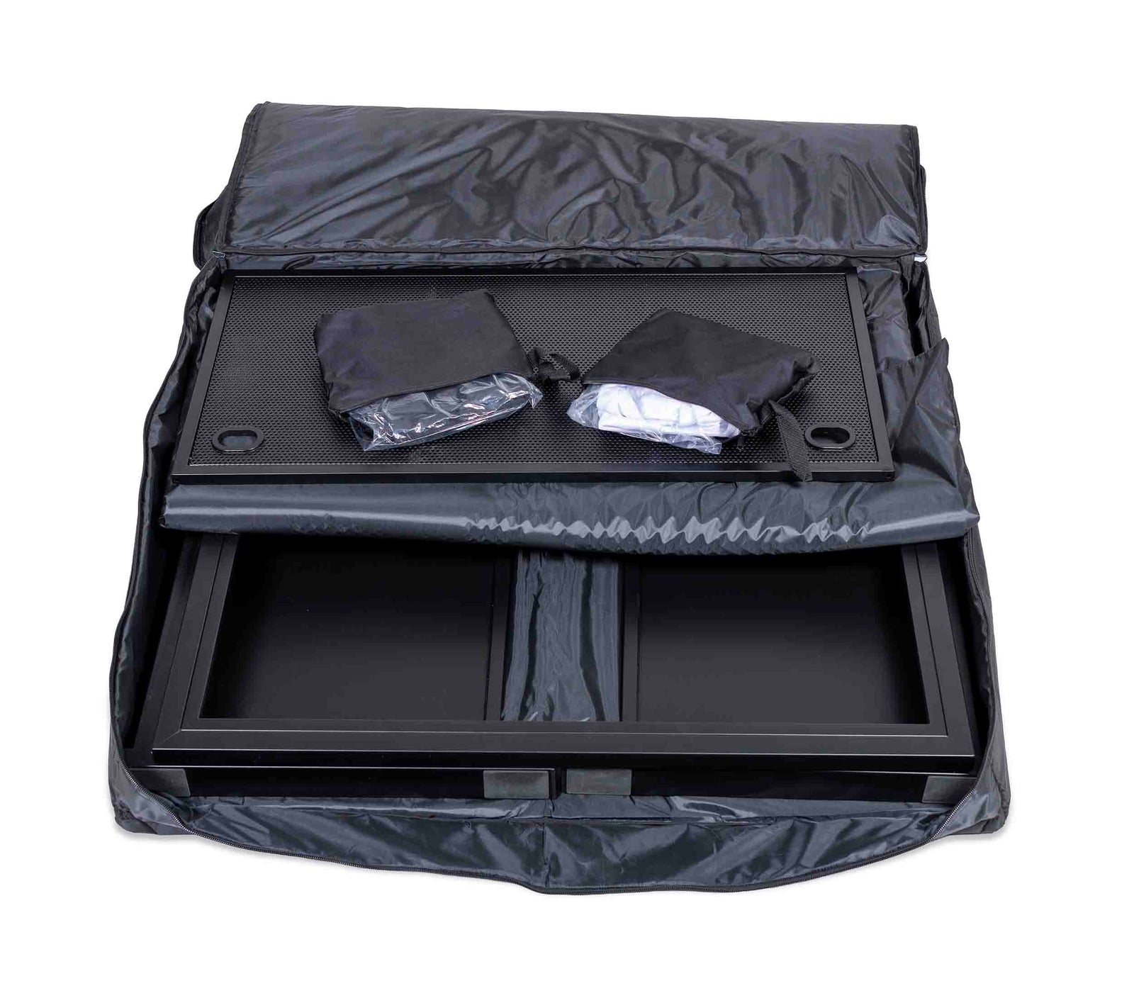 Headliner HL30080 Solana Portable DJ Booth with Carry Bag - Black