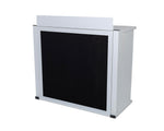 Headliner HL30081 Solana Portable DJ Booth with Carry Bag - White