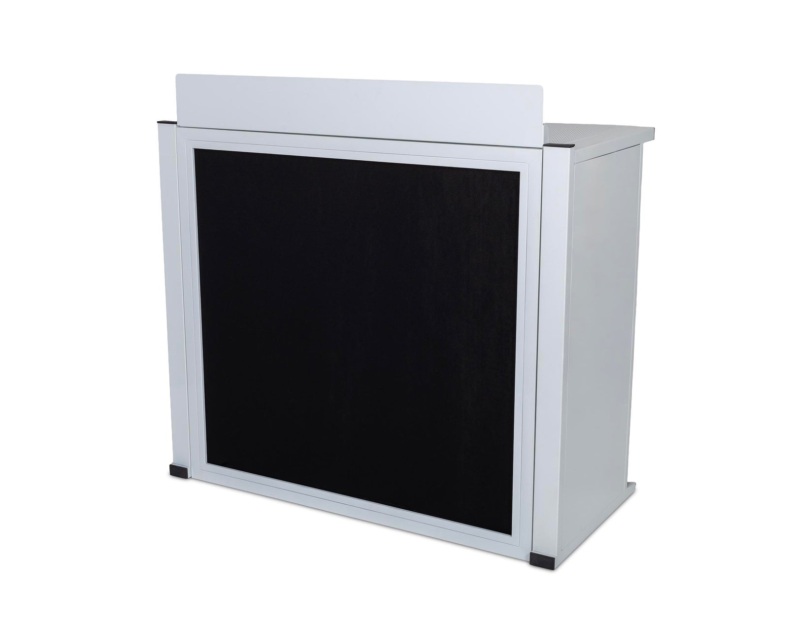 Headliner HL30081 Solana Portable DJ Booth with Carry Bag - White