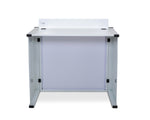 Headliner HL30081 Solana Portable DJ Booth with Carry Bag - White