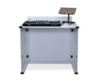 Headliner HL30081 Solana Portable DJ Booth with Carry Bag - White