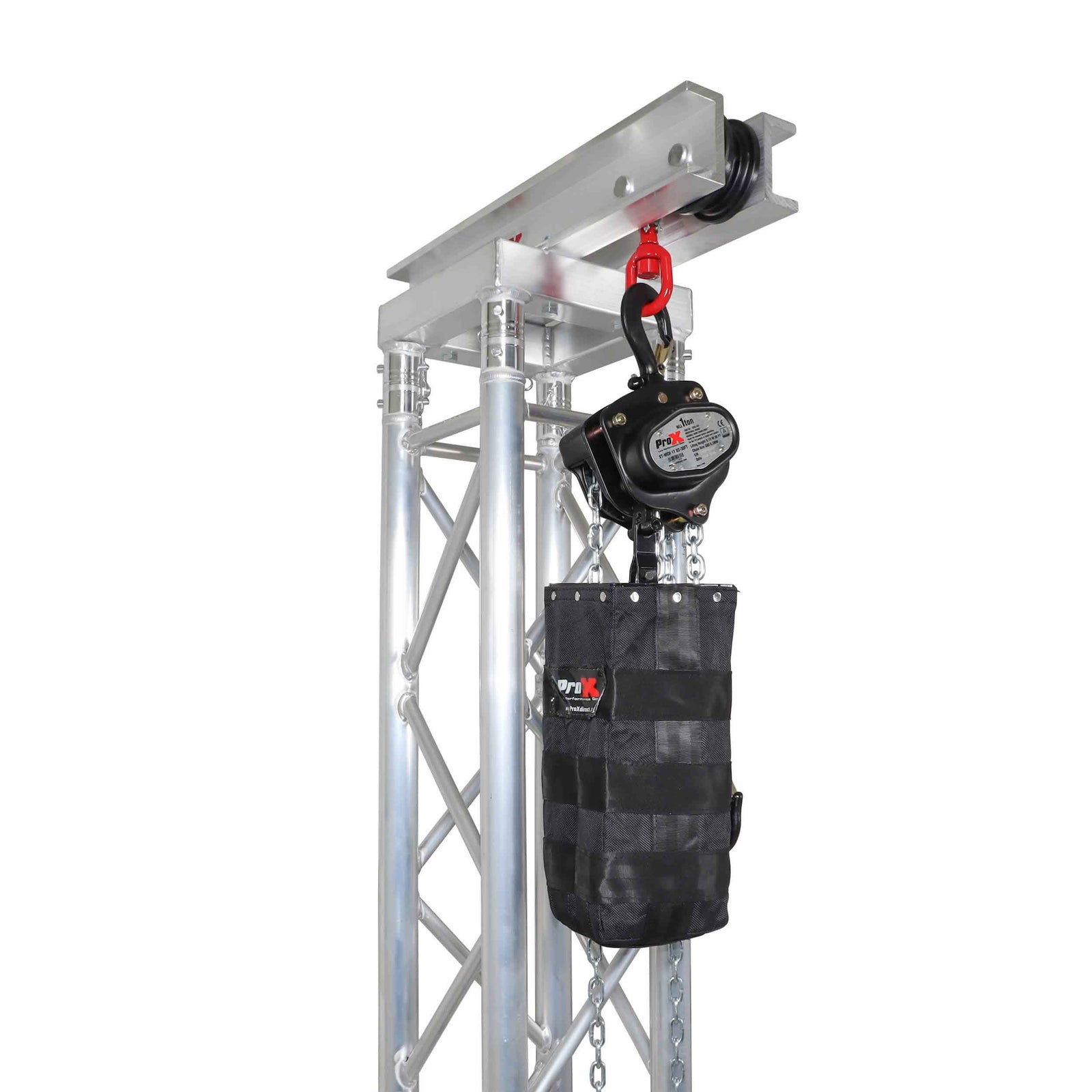 ProX XT-MCH1TX2-30FT Pair of 1-Ton Manual Chain Hoists with 30-ft Chain for Stage Truss