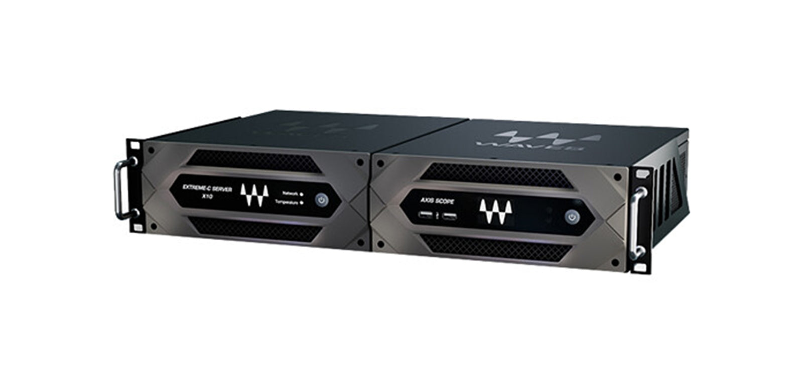 DiGiCo X-WAVES-2URKSHLF, 2U Rack Shelf for Dual Half-Rack Waves SoundGrid Servers