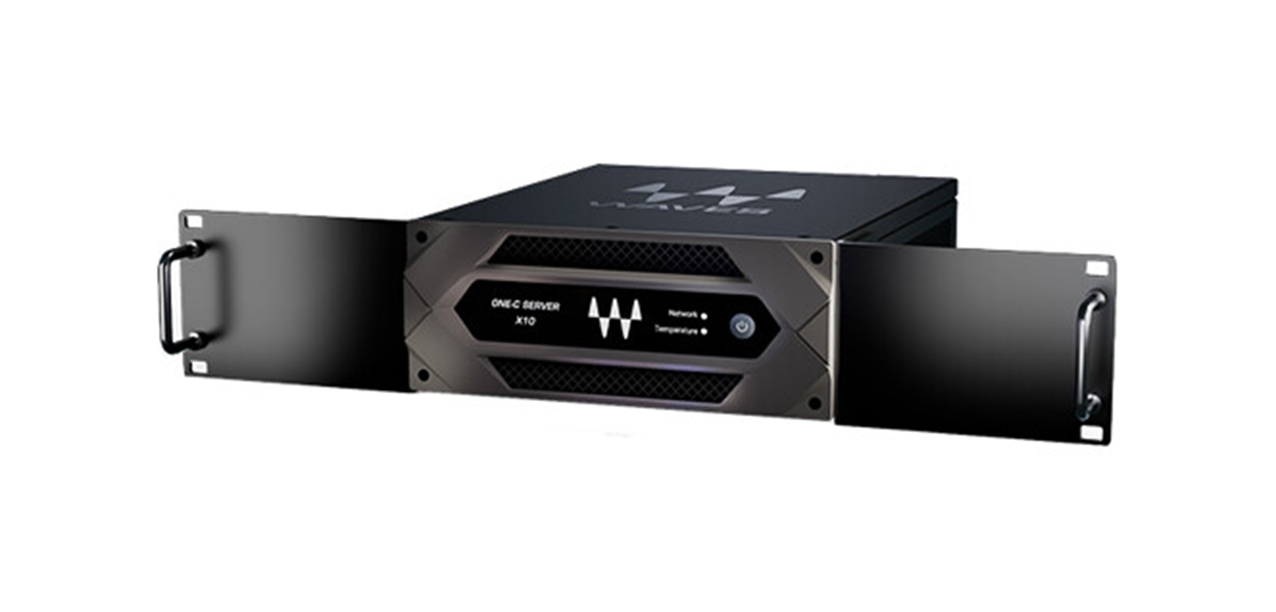 DiGiCo X-WAVES-2URKEAR, 2U Rack Ears for Single Waves SoundGrid Half-Rack Device