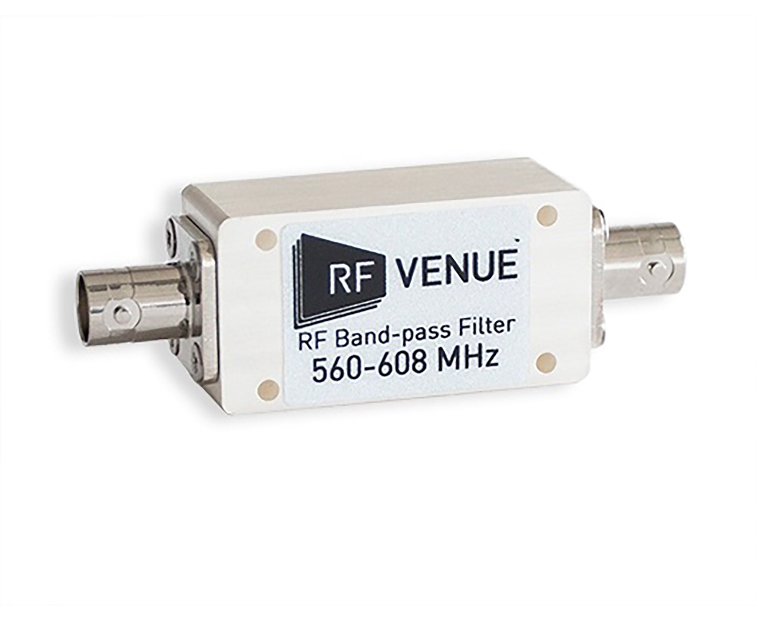 RF Venue Band-Pass Filter for Wireless Microphone Systems