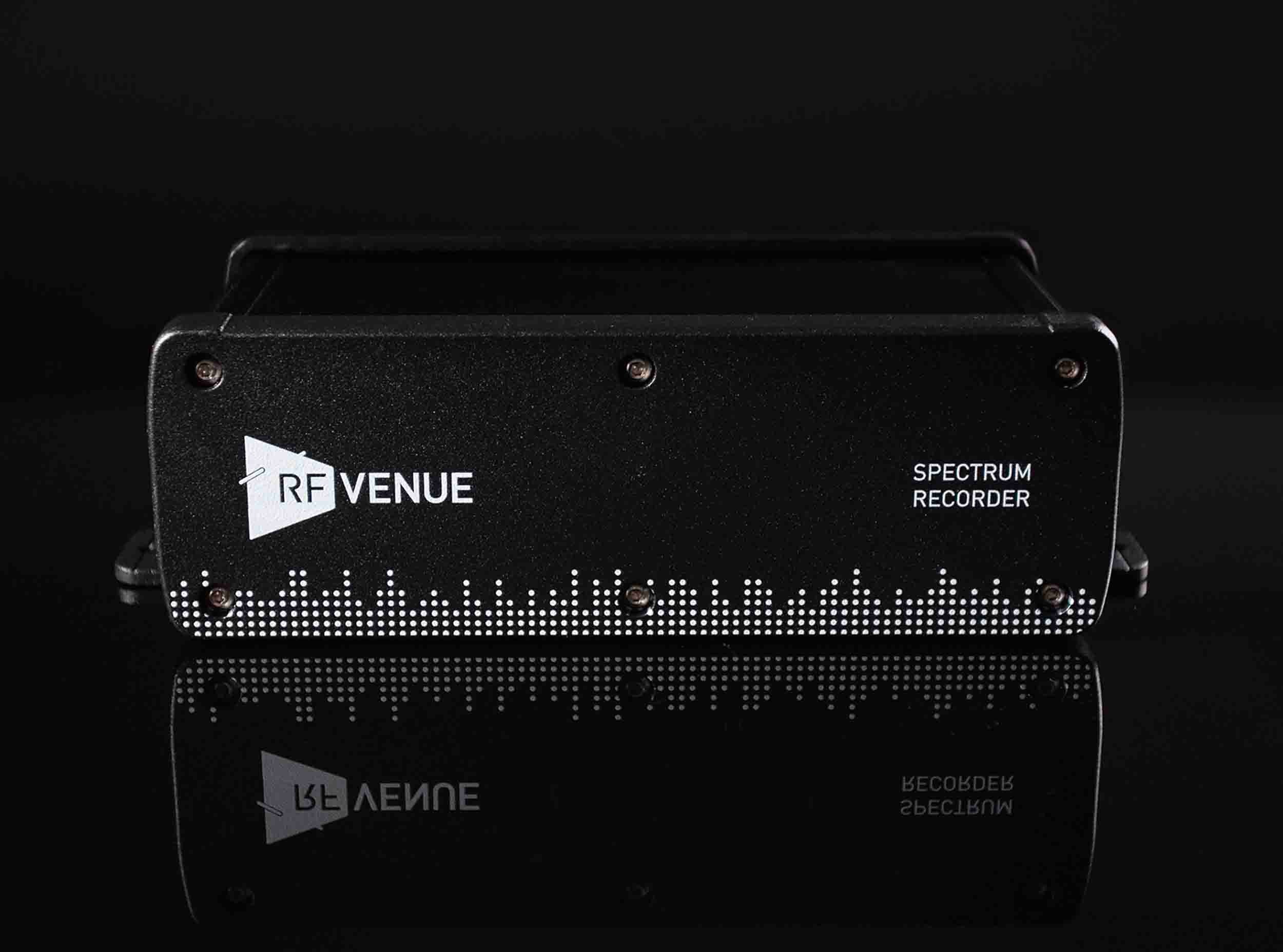 RF Venue Spectrum Recorder Network and USB Spectrum Data Recorder for Wireless Microphones and IEMs