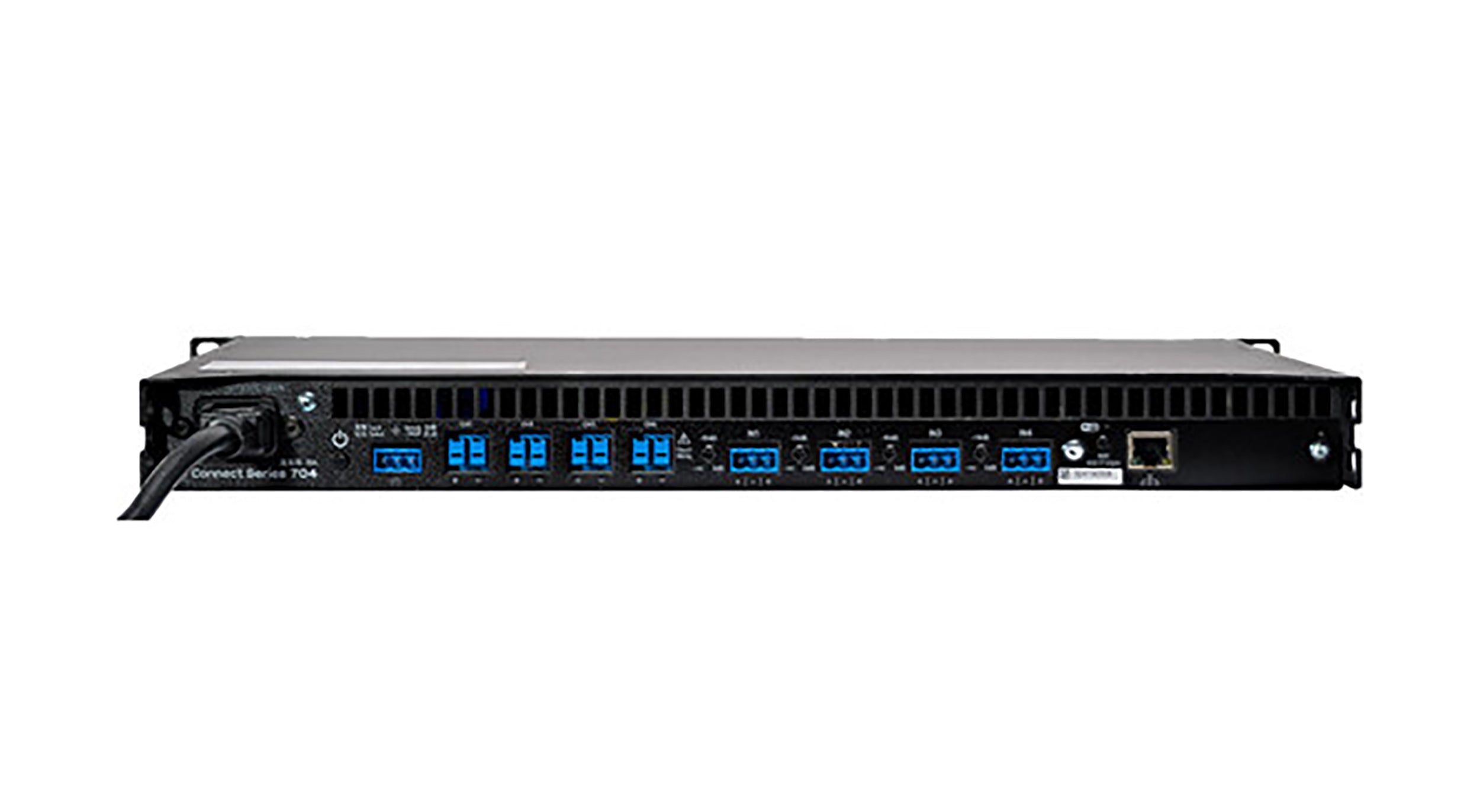 LEA Professional CS704 Connect Series Power Amplifier with DSP 2800W 4-Channel Class-D Networked