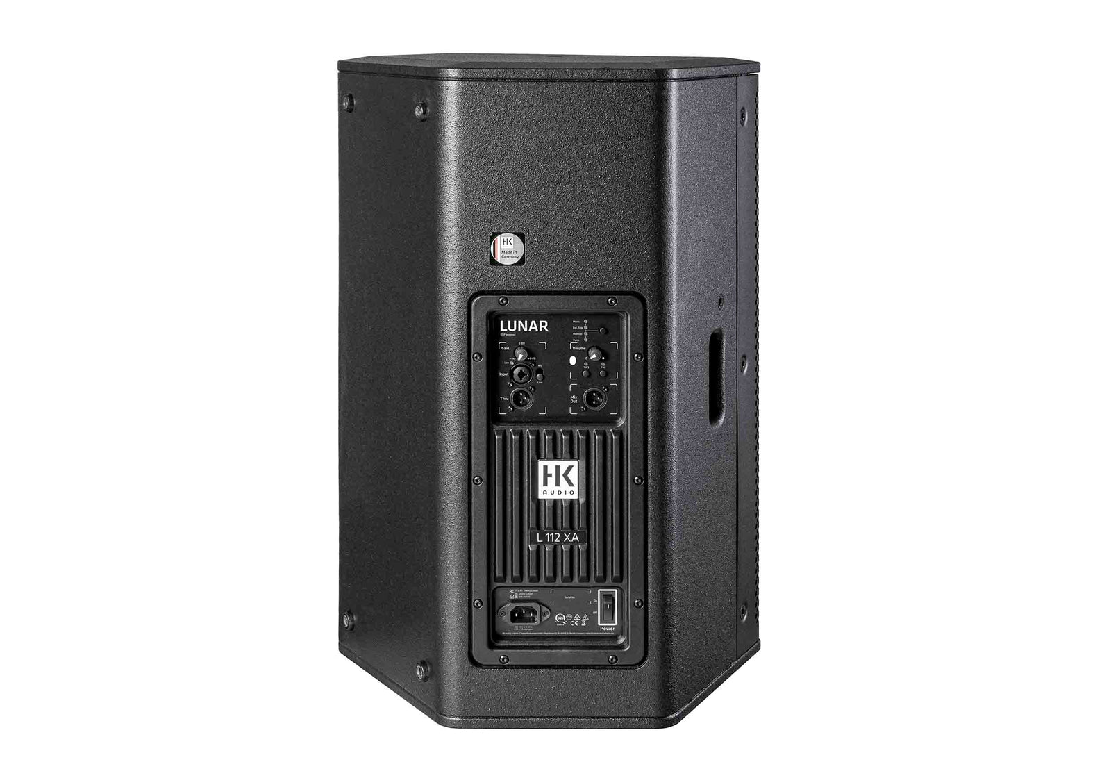 HK Audio LUNAR 112 XA 12-in Premium Active PA Speaker with Bluetooth 5.4 and 32-Bit DSP - 1200W