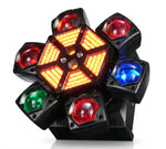 Bauer Super Star Six Moving Head DJ Party Light with RGB Beams