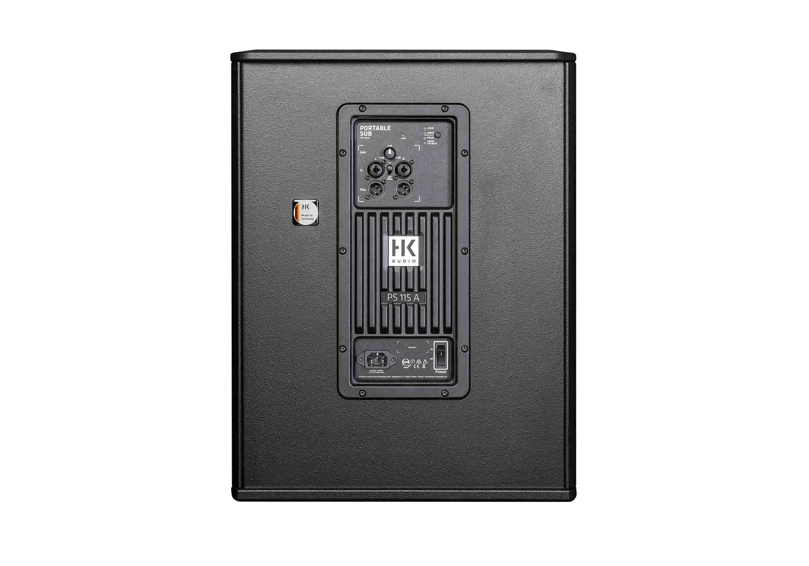 HK Audio PS-115-A-U 15" Active Powered Subwoofer with 24-Bit DSP - 1400W