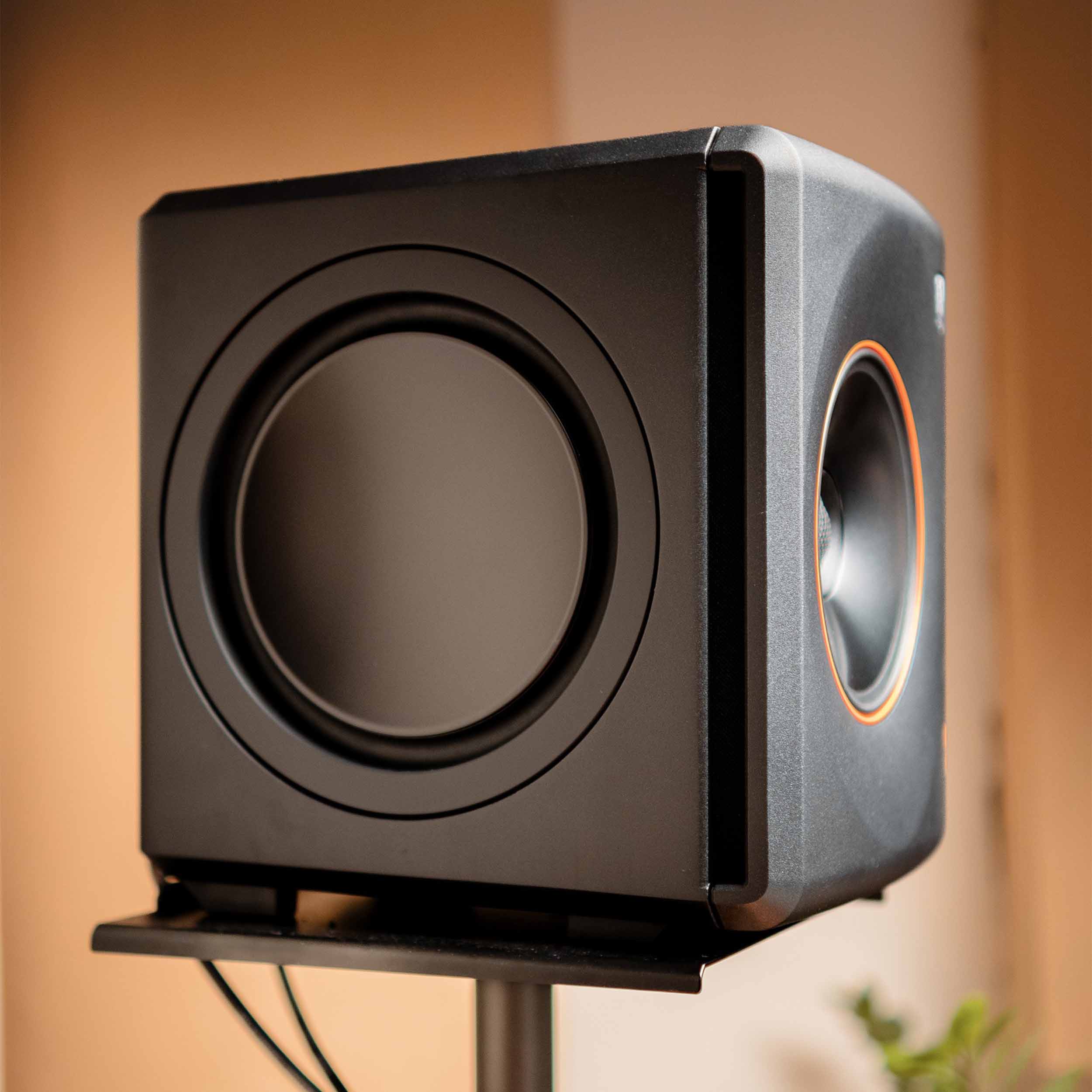 Palmer PORBIT11US Active 3-Way Studio Monitor with 1000W Class-D Amp and Dual 8" Woofers