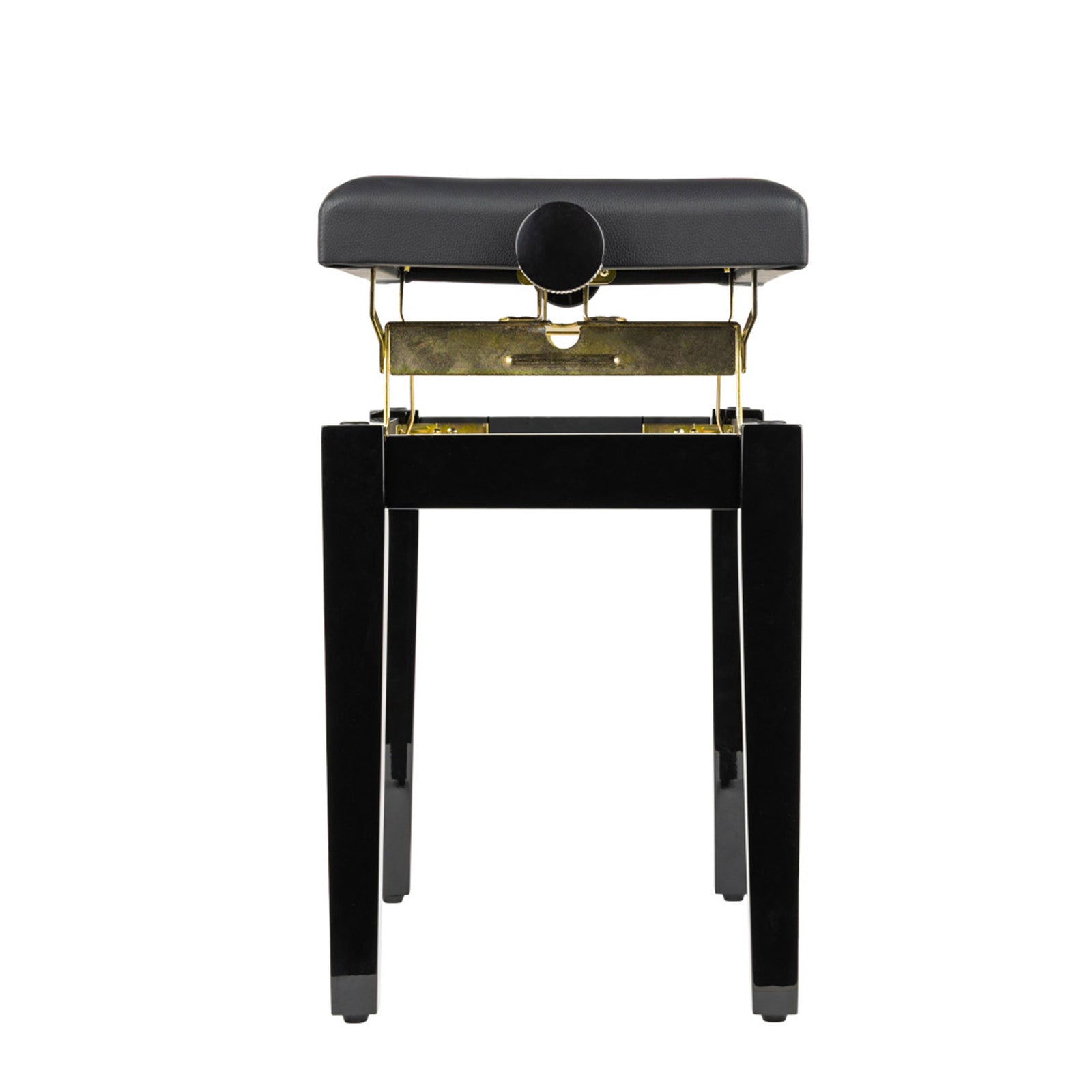 Gator GFW-KEYBENCH-HABK Adjustable Piano Bench with Storage – Black