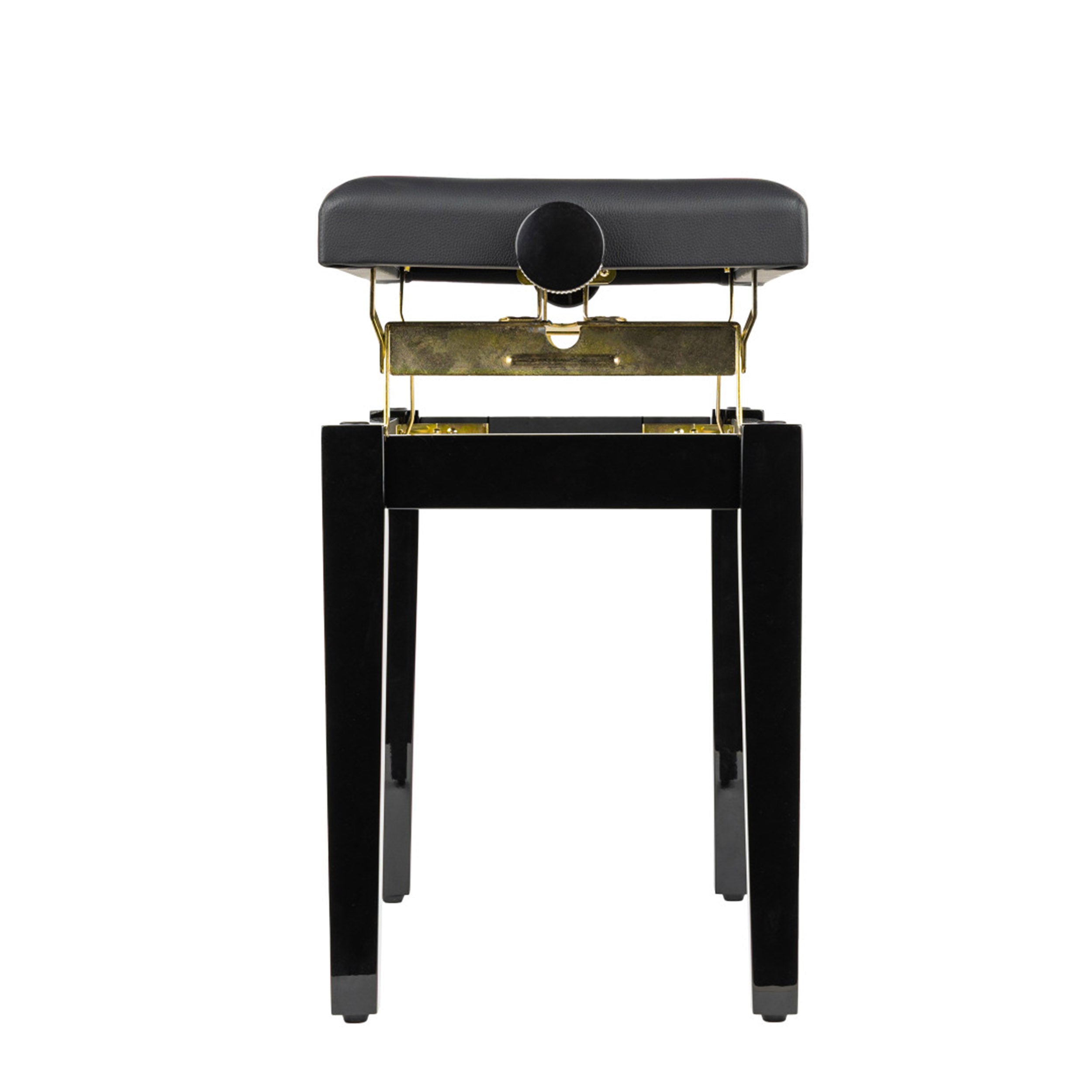 Gator GFW-KEYBENCH-HABK Adjustable Piano Bench with Storage – Black