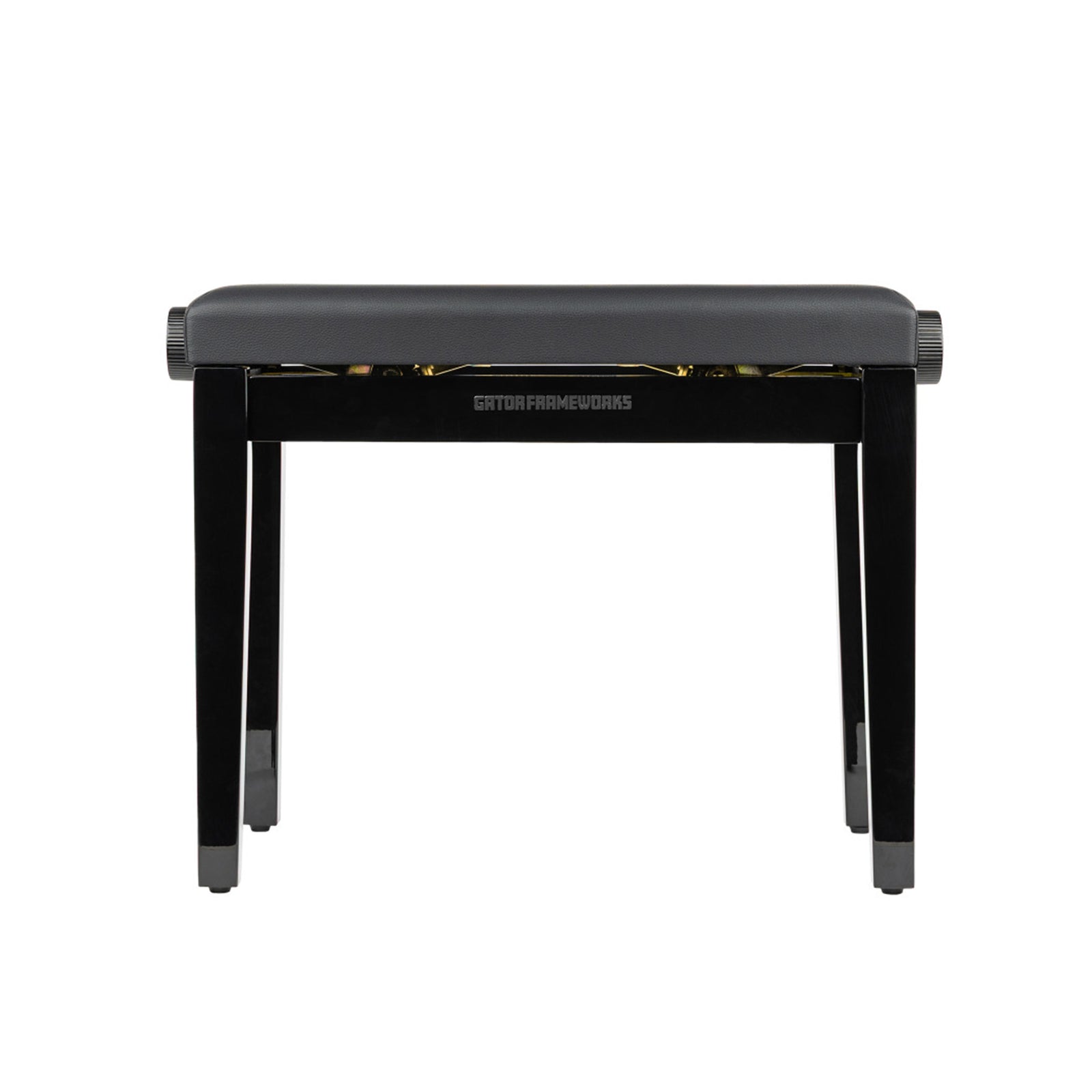 Gator GFW-KEYBENCH-HABK Adjustable Piano Bench with Storage – Black