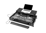 Odyssey FPR-GSFLX10W1UBL Performance Ready Series 1U Flight Case with Wheels for Pioneer DJ DDJ-FLX10 Controller - Black