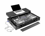 Odyssey FPR-GSPERFORMER1UWBL Performance Ready Series 1U Flight Case for Rane Performer with Wheels & Glide Style Laptop Platform - Black