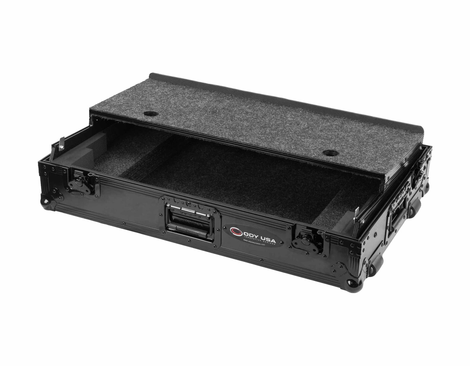 Odyssey RCGS-DDJGRV6WBL Road Case w/ Wheels & Glide-Style Laptop