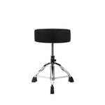 Gator GP-DTH-SRD-BK Adjustable Round Drum Throne with Padded Seat – Black