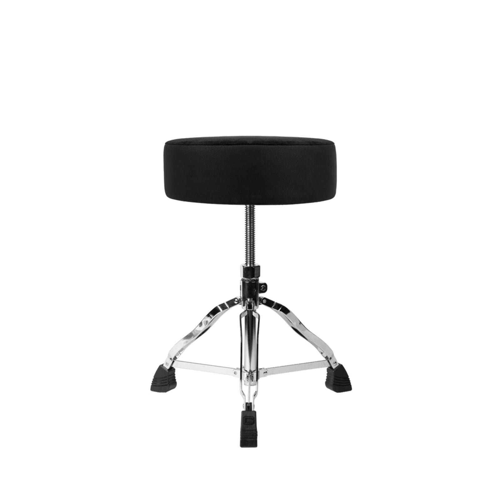 Gator GP-DTH-SRD-BK Adjustable Round Drum Throne with Padded Seat – Black