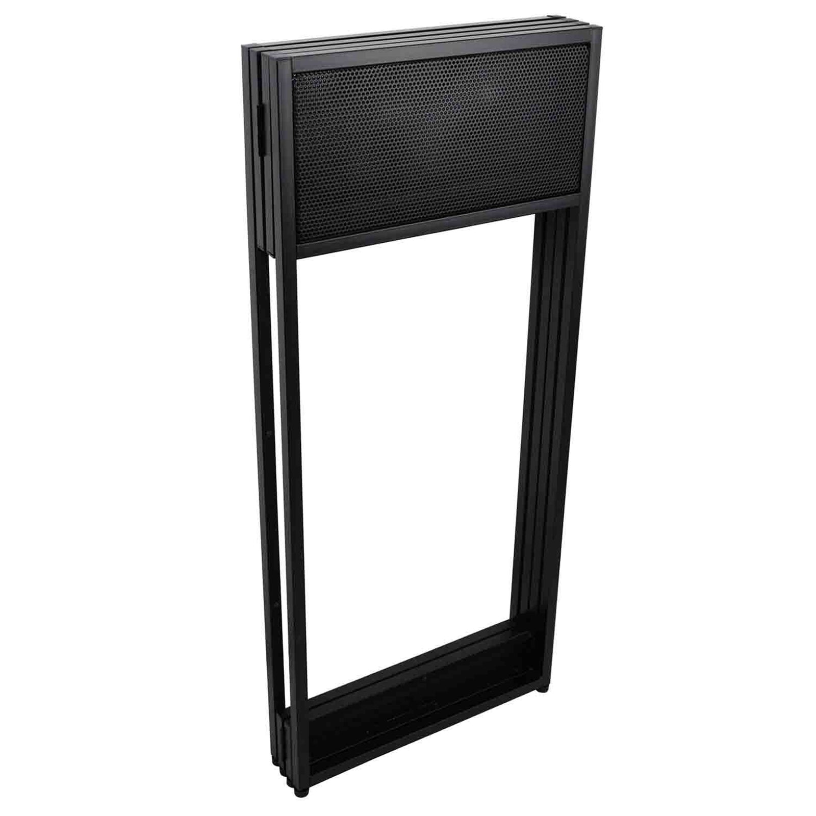 B-Stock: ProX XF-VISTA BL MK2, VISTA DJ Booth Façade Table Station with White/Black Scrim kit and Padded Travel Bag