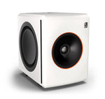 Palmer PORBIT11WUS Active 3-Way Studio Monitor with 1000W Class-D Amp and Dual 8" Woofers-White