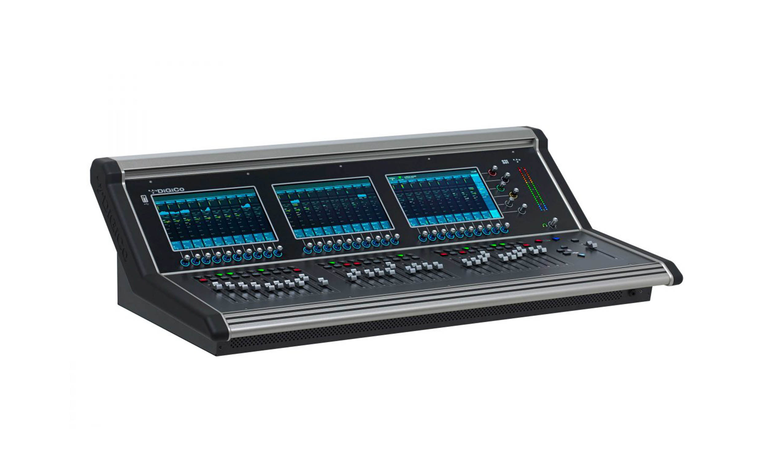 DiGiCo X-S31-168D-RP Digital Console with Live Stage48 Dante Rack Pack