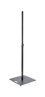 K&M 26732.000.55 Flat-Base Steel Speaker Stand with 35mm Pole - Black
