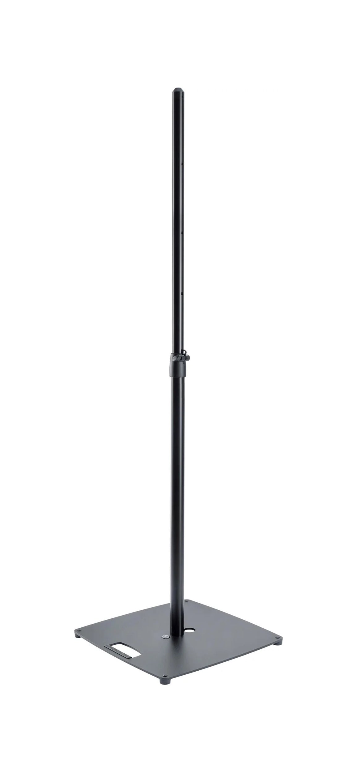K&M 26732.000.55 Flat-Base Steel Speaker Stand with 35mm Pole - Black