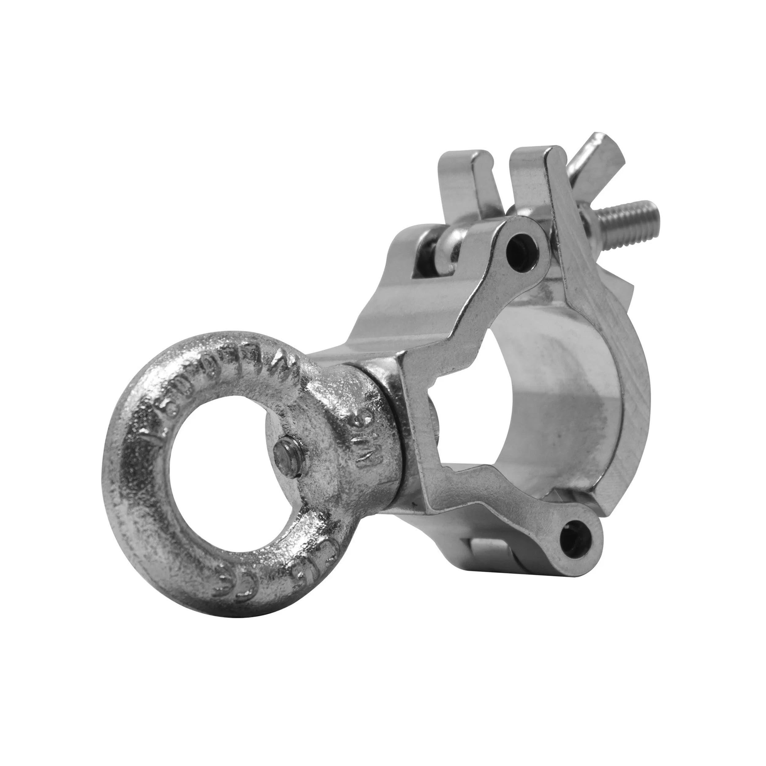 Odyssey LACE25S Mini-pince en aluminium, petite, avec boulon à œil, finition aluminium