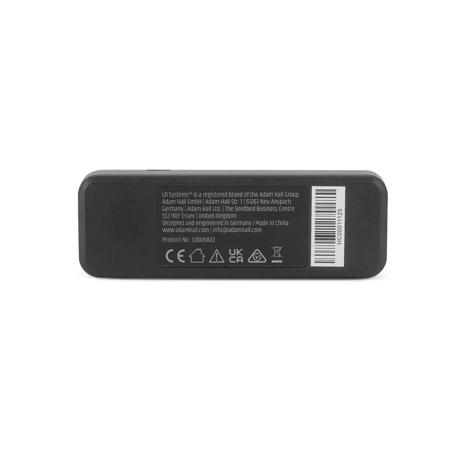 LD Systems DUSB22 2x2 Dante USB-C Audio Adapter