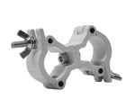 Odyssey LACSD25SW, petite double pince orientable en aluminium, finition blanche