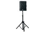 QSC CB10 Portable PA Speaker Kit with Covers, Cables, Stands and Skirt
