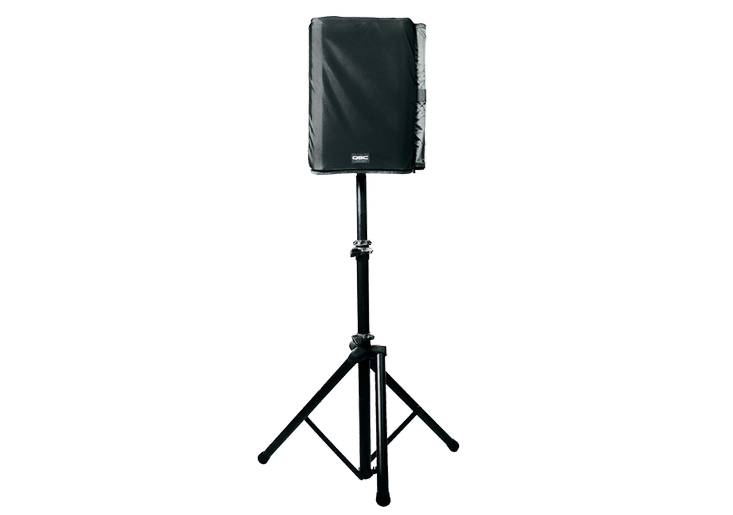 QSC CB10 Portable PA Speaker Kit with Covers, Cables, Stands and Skirt