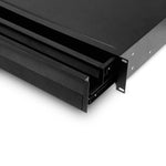 Adam Hall AH-874E02D ERGO Series 19" Rack Drawer 2U with Integrated 1U Internal Drawer, Steel