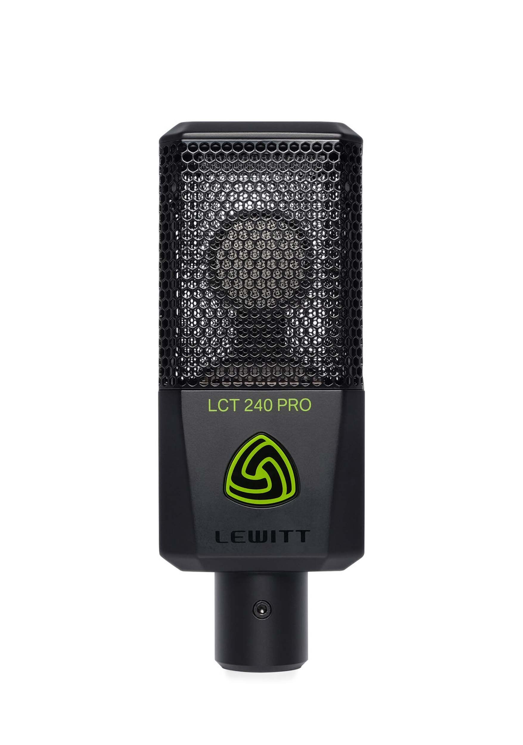 Lewitt LCT240PROBLACKVP PRO Vocal Set Cardioid Condenser Microphone with Shockmount - Black