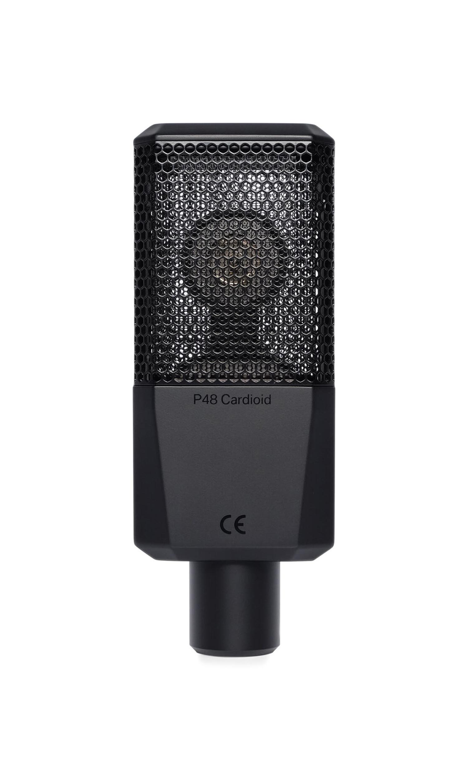 Lewitt LCT240PROBLACKVP PRO Vocal Set Cardioid Condenser Microphone with Shockmount - Black