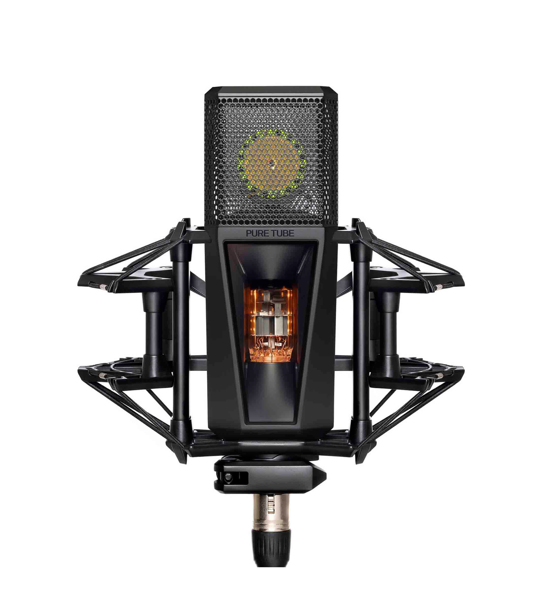 Lewitt PURETUBE Studio Set Cardioid Tube Microphone with Shockmount and Pop Filter