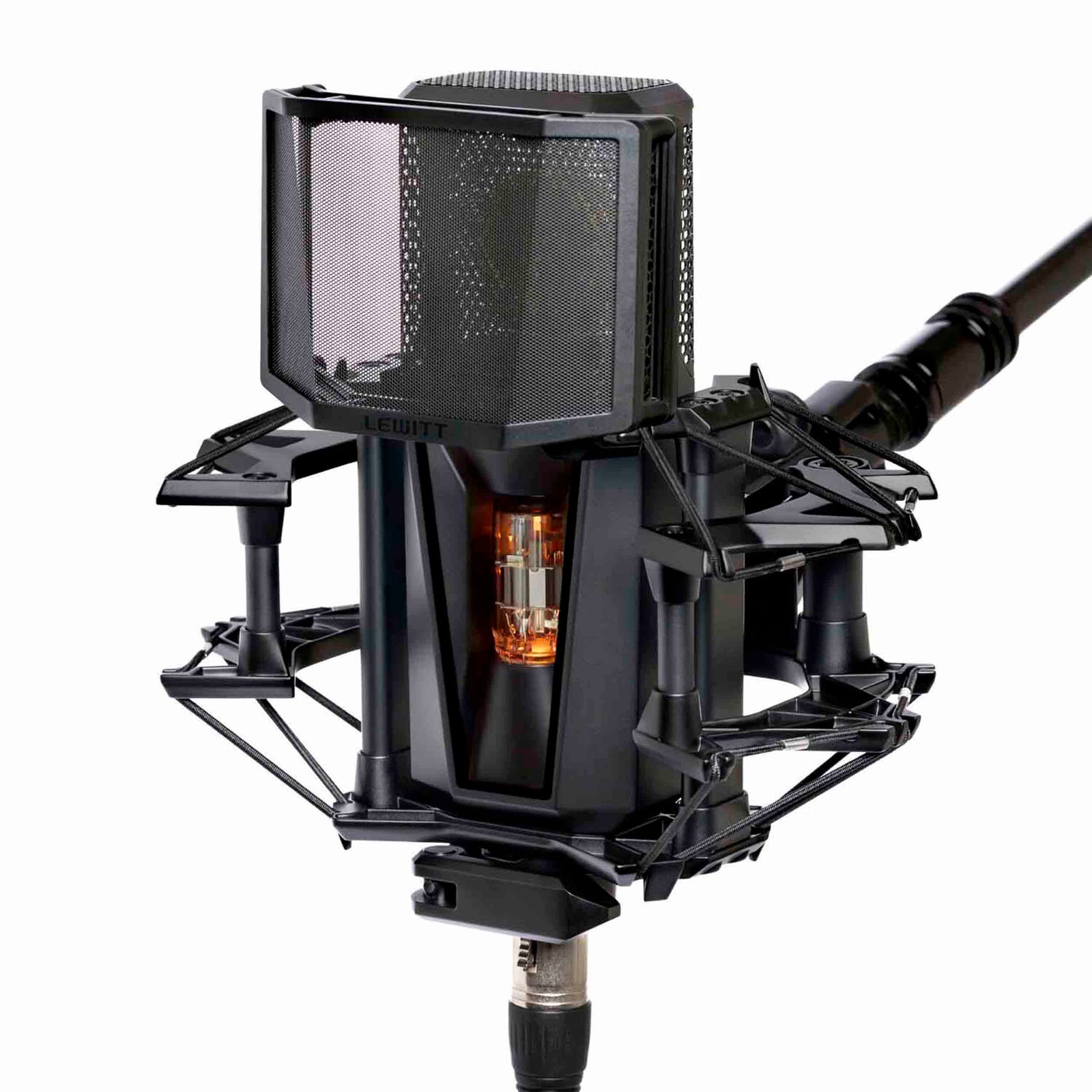 Lewitt PURETUBE Studio Set Cardioid Tube Microphone with Shockmount and Pop Filter