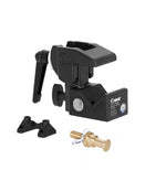 Adam Hall SCP710BSET1 Universal Hook Clamp with Clamping Lever, Black, incl. Bolt SS018